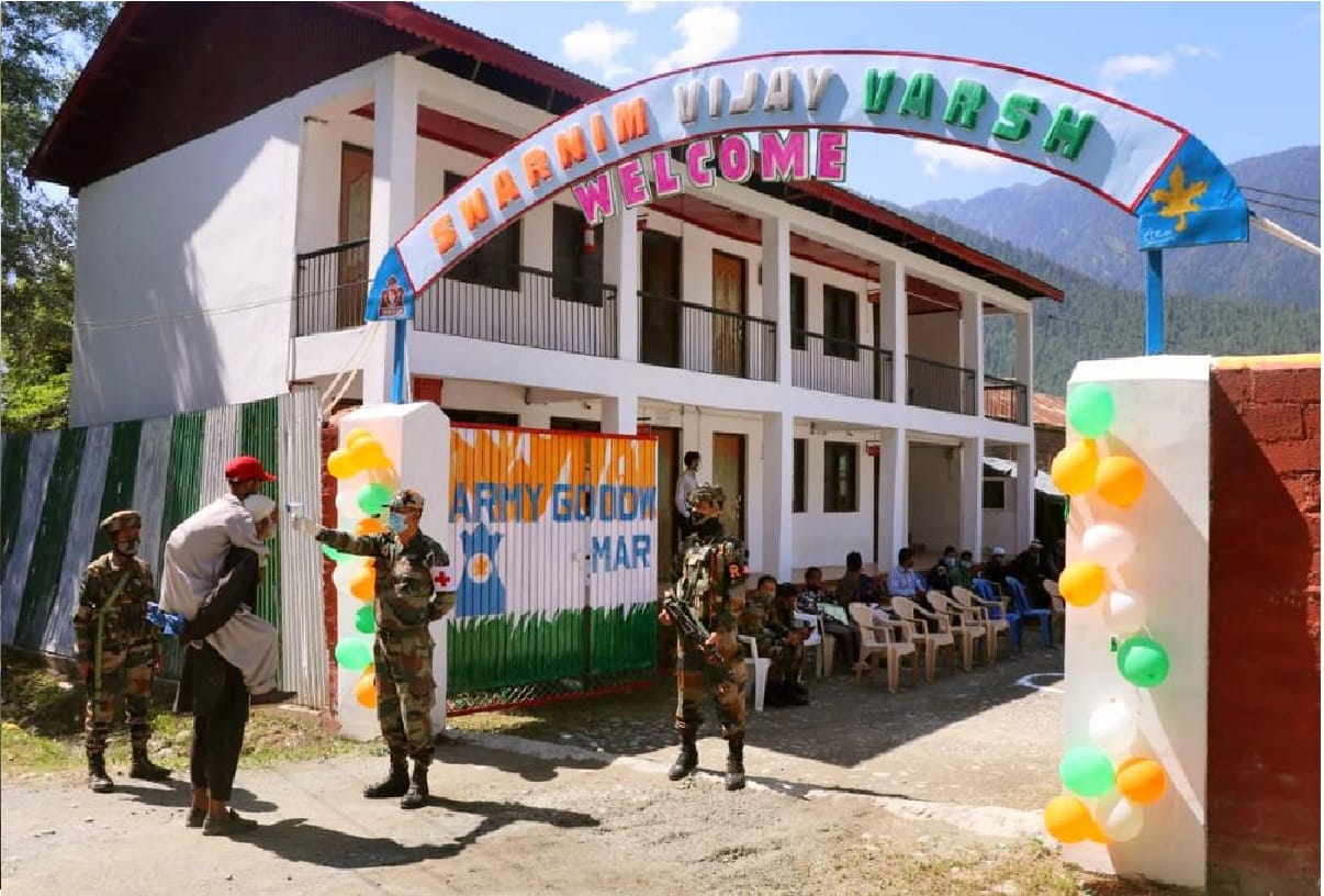 KILO FORCE WUSSAN  BATTALION SWARNIM VIJAY VARSH WORKSHOP FOR SPECIALLY ABLED