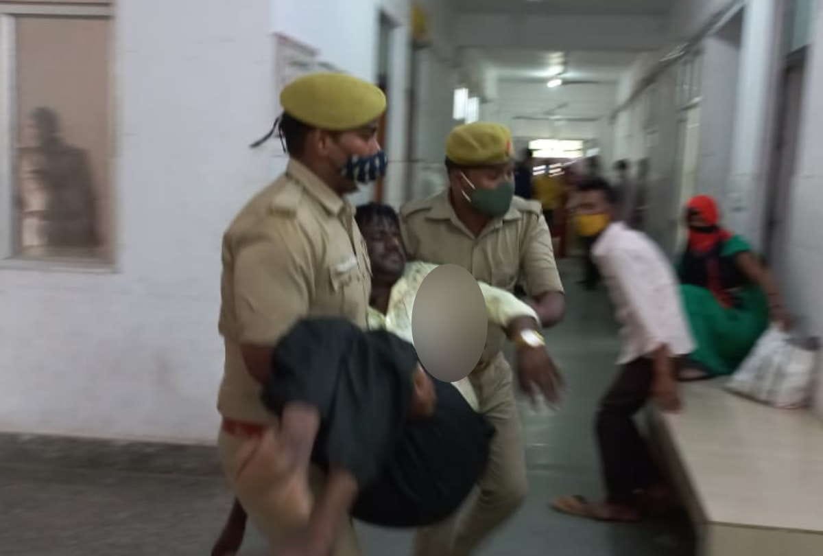 miscreants shot young man in deoria crime news