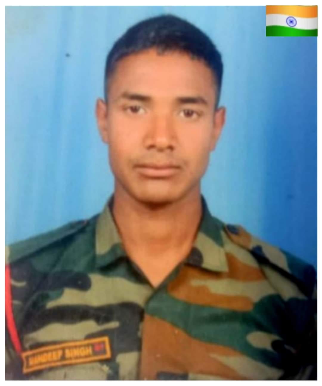 uttarakhand news : uttarakhand mandeep singh martyr in gulmarg today