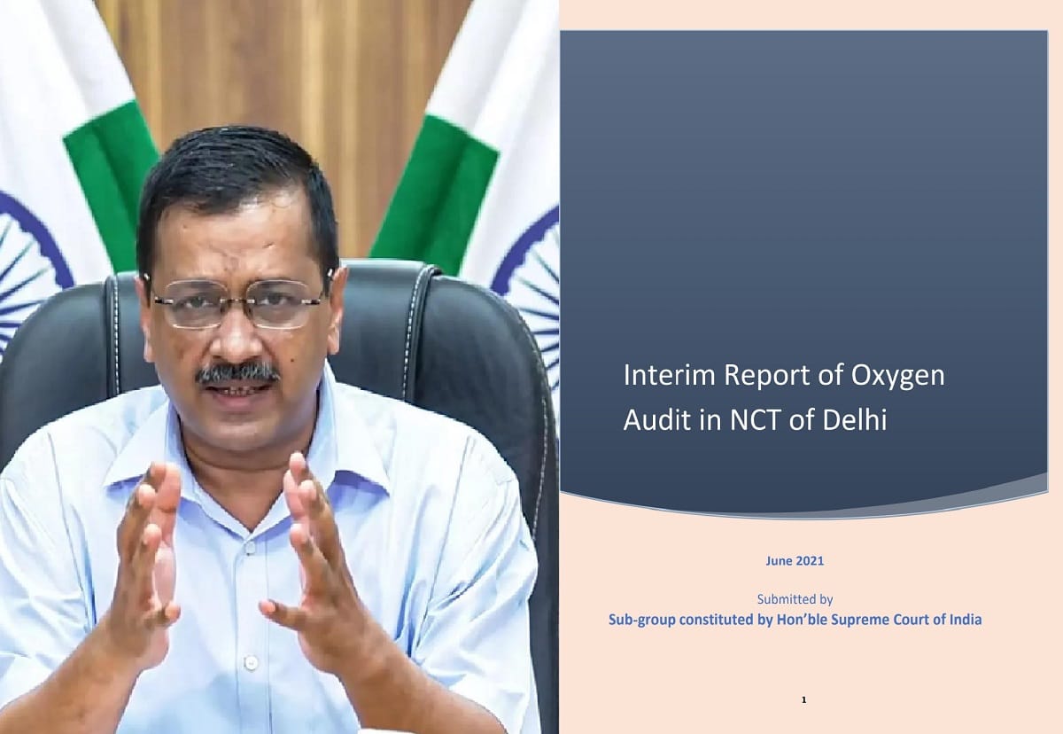Delhi government received the Supreme Court oxygen audit report three days ago