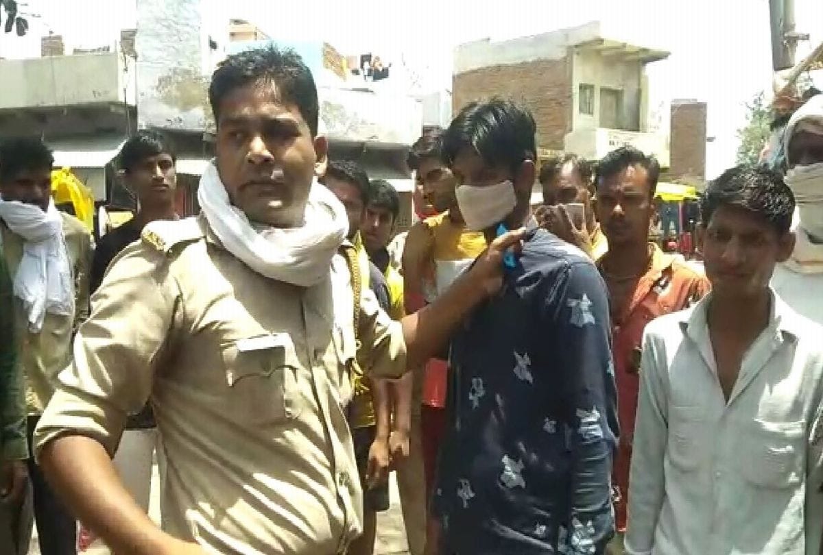 Chetak policemen caught bike thieves in film style in Firozabad