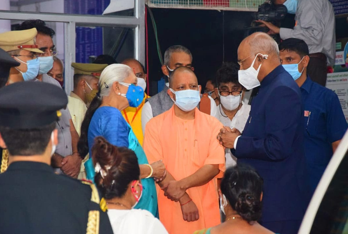 President Kovind Kanpur Visit: public representatives