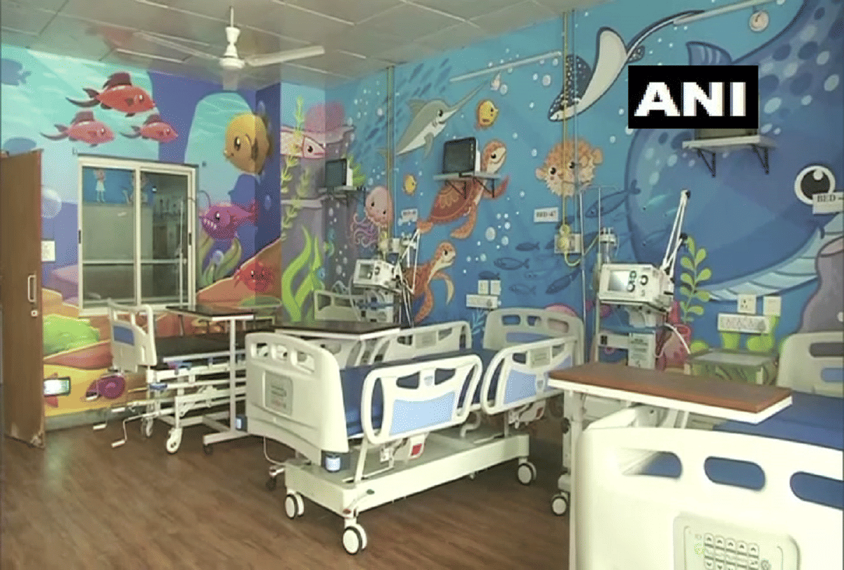 Separate ward for treatment of children infected with covid established at Ranchi jharkhand