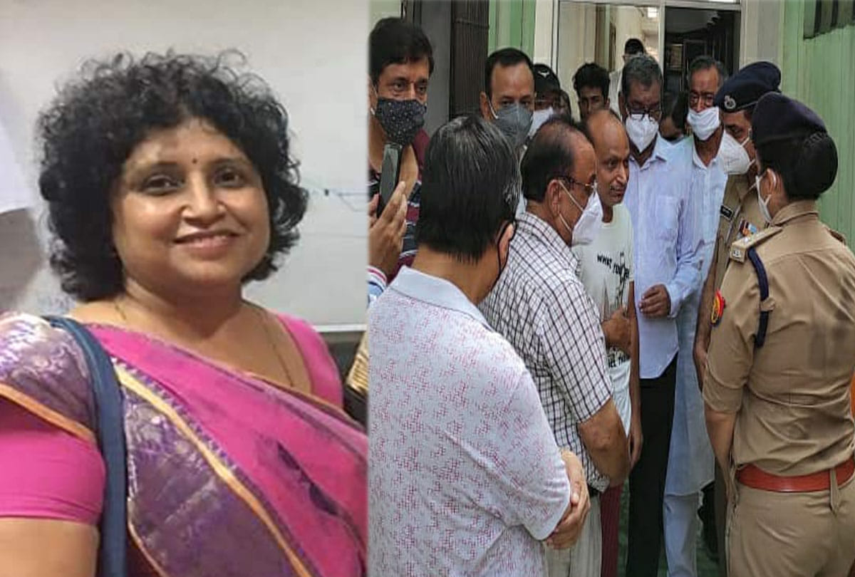 Woman entrepreneur Vandana died in kanpur Stuck in jam during President's arrival in Kanpur news update