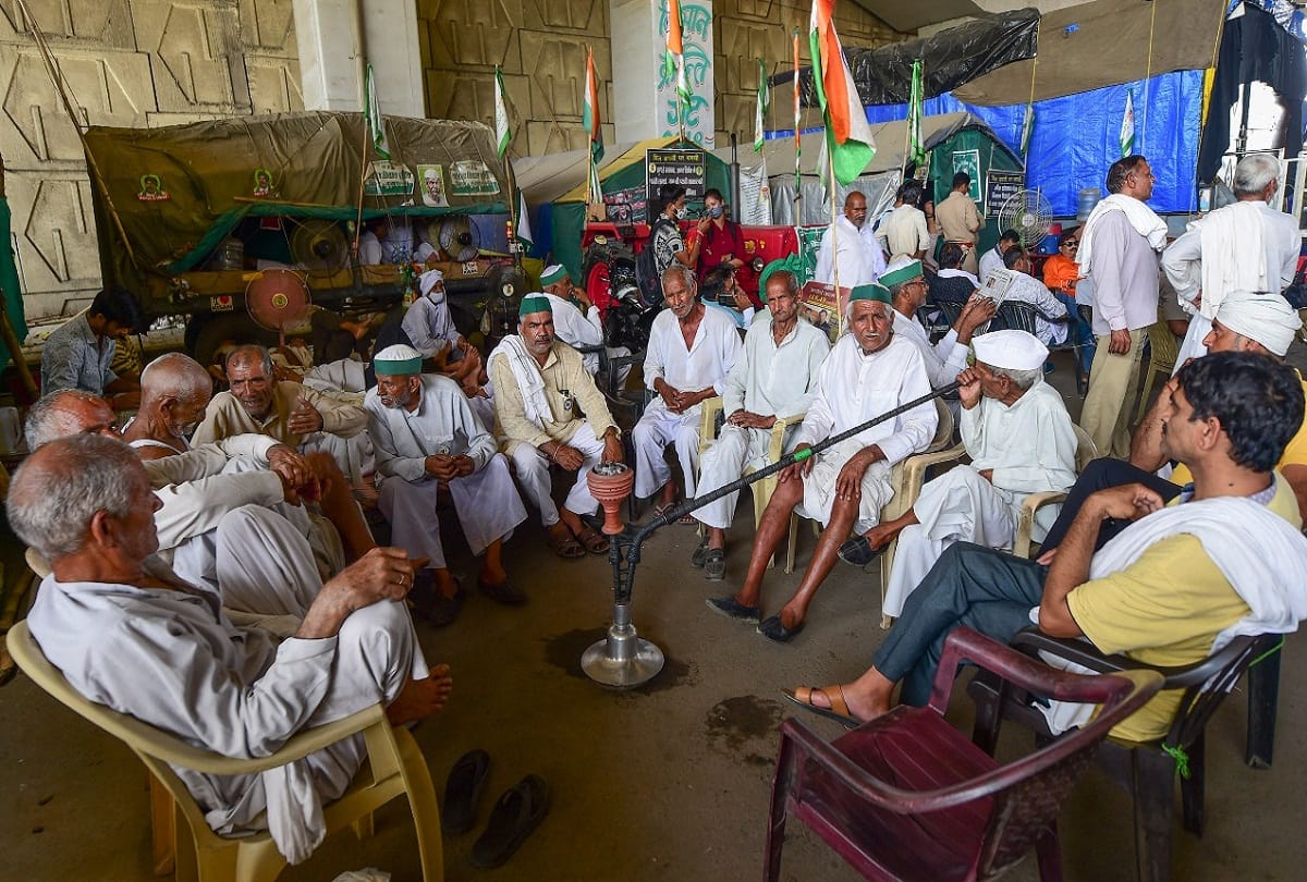 kisan andolan tractor march on July 9 farmers move delhi to meet lg anil baijal traffic jam protest many places