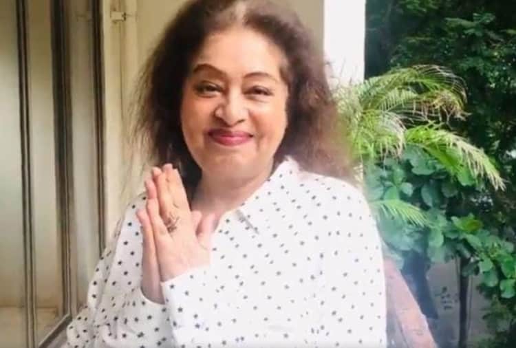 Chandigarh MP Kirron Kher did not show her face in Live session by son Sikander kher