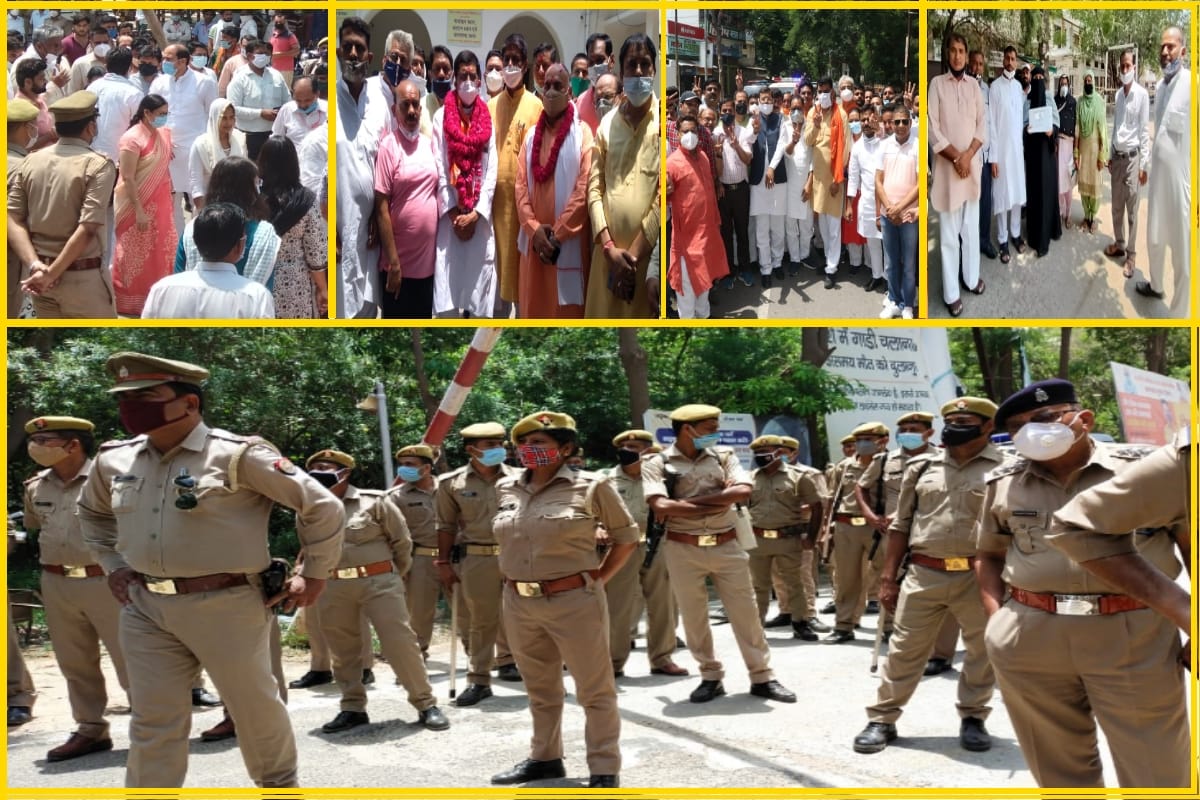 UP: District President Election Nomination, United Front scattered in Saharanpur, politics heat up in Baghpat