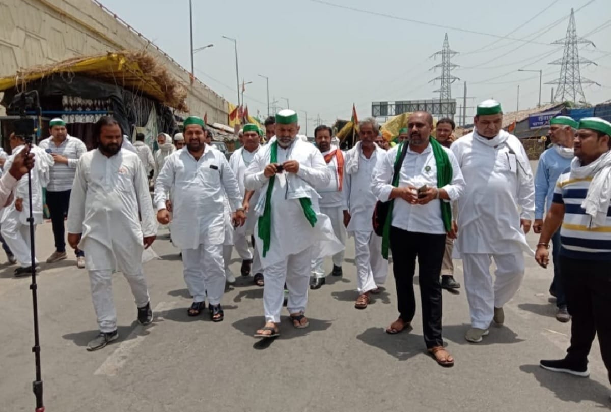 protesting farmers will celebrate independence day as farmer mazdoor azadi sangram diwas