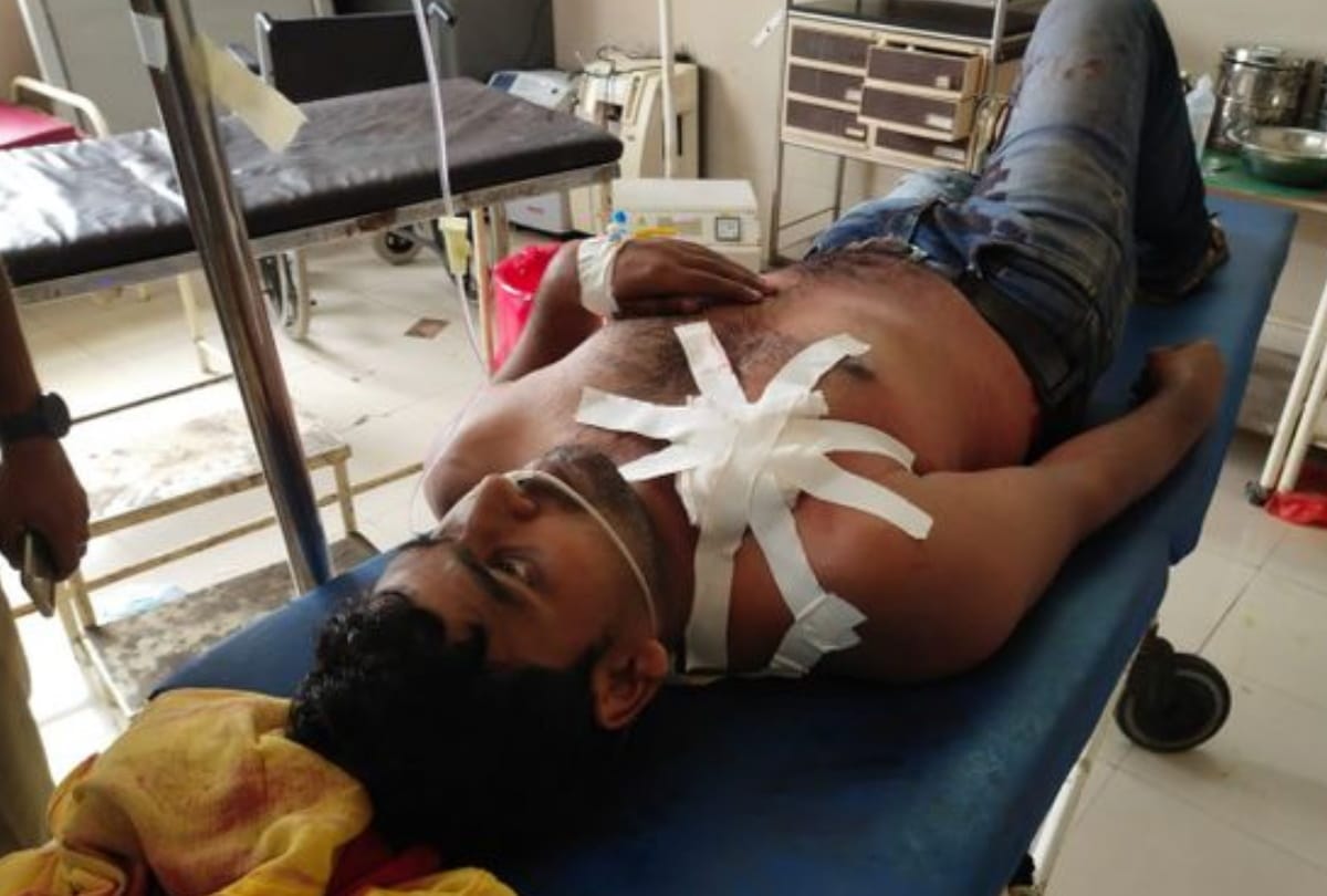 miscreants shot at PWD employee in Gorakhpur