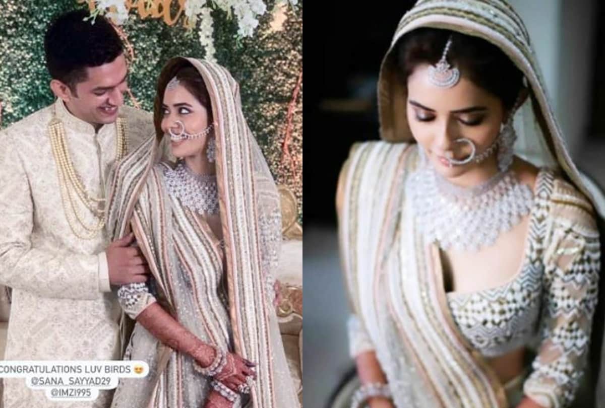 Divya Drishti fame Sana Sayyed got married to boyfriend Imaad Shamsi photos goes viral