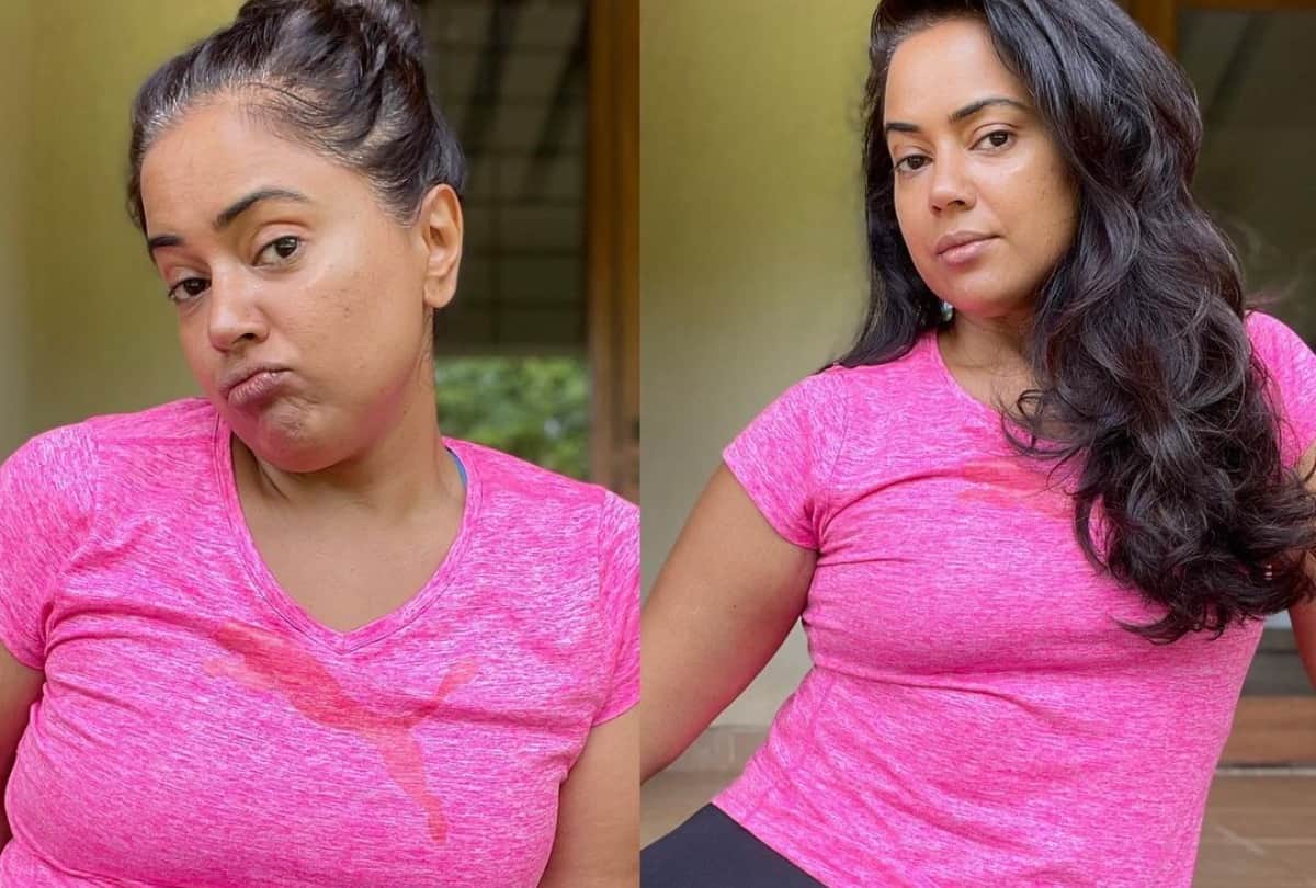 Sameera Reddy Loss Weight Photo Viral On Social Media see pictures