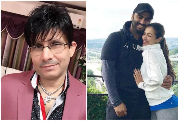 KRK shares Arjun Kapoor Malaika Arora Picture calling him Fearless Tiger