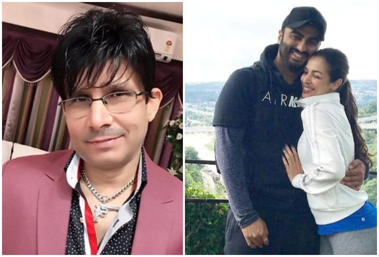 KRK shares Arjun Kapoor Malaika Arora Picture calling him Fearless Tiger