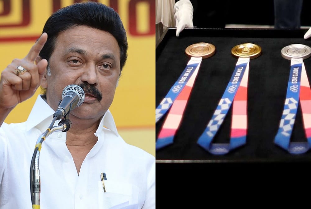 Chief Minister MK Stalin announces Rs 3 crore to tokyo Olympic gold medallists from Tamil Nadu