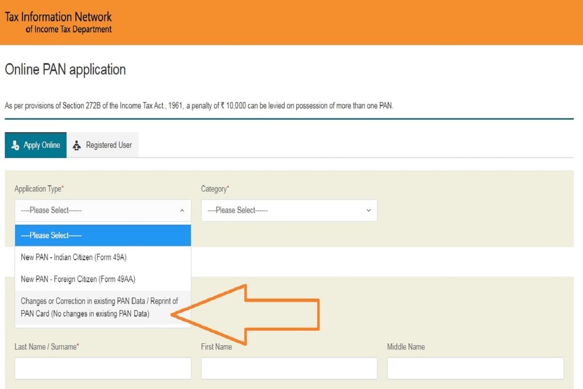 know how to correct name in pan card online Know full process