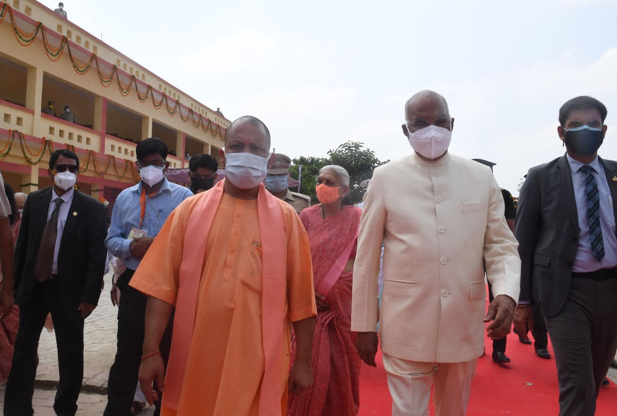 President Kanpur Visit: President reached home town village paraukh