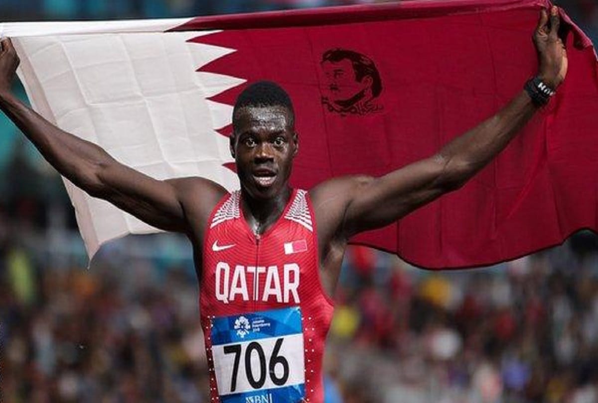 Qatar sprinter bronze medalist Abdalelah Haroun died in a car accident