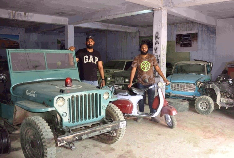 Old vehicles changed the fate of two brothers in Chandigarh