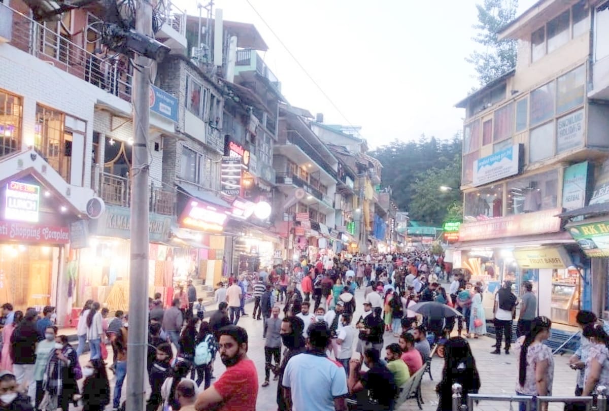 Himachal News: tourist rush at the weekend in shimla manali mcleodganj