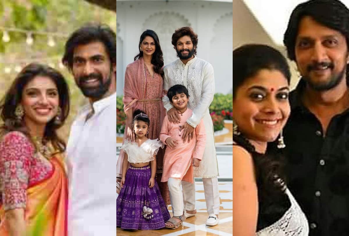 Allu arjun and rana daggubati These tollywood superstars Have beautiful wives see pictures