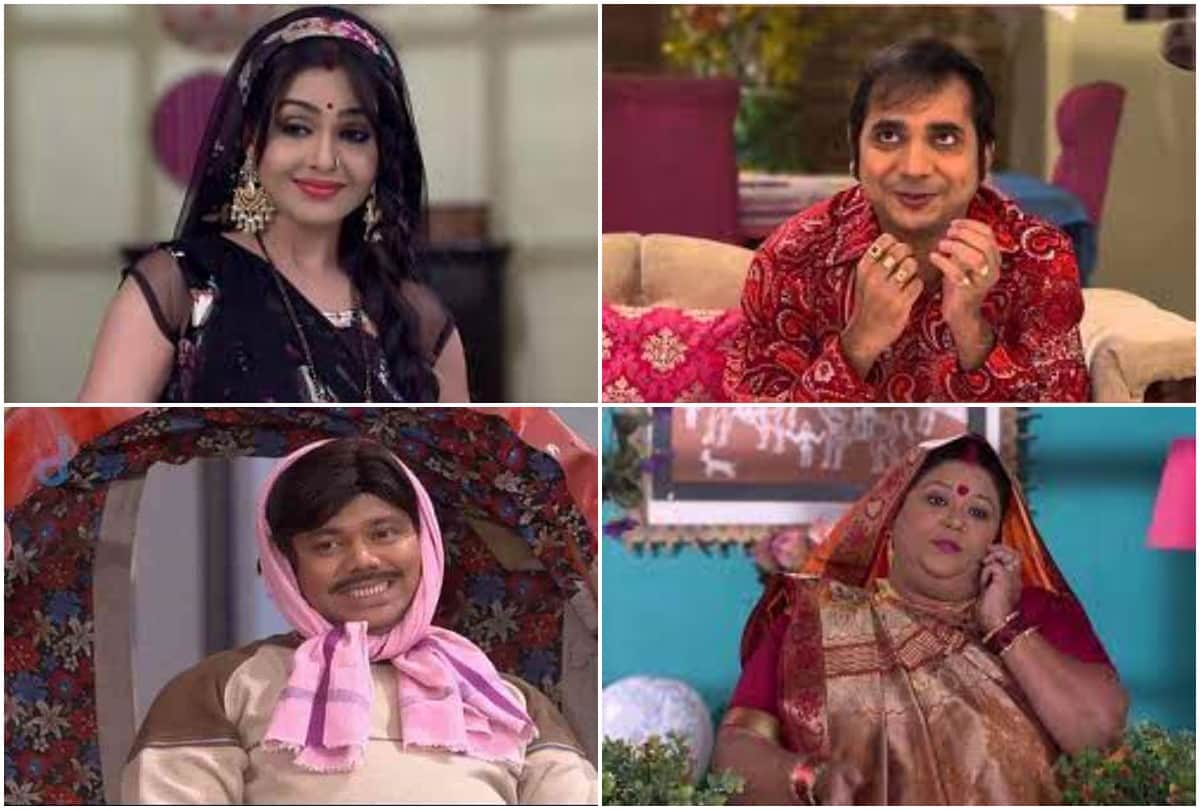 Bhabiji Ghar Par Hai gori meme happu singh angoori bhabhi saxena ji here real name of Actors