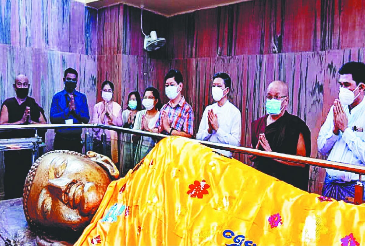 Myanmar ambassador returned with blessings from Lord Buddha