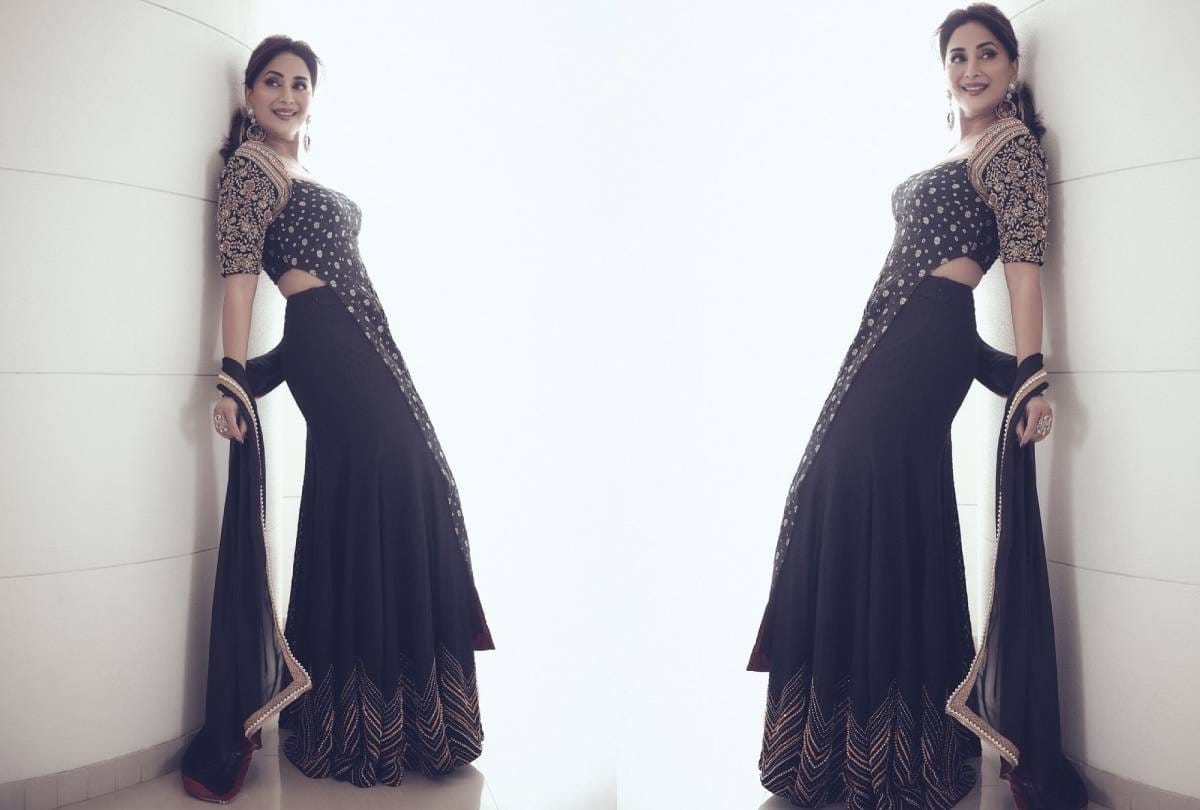 Fashion tips Madhuri Dixit carried a beautiful lehenga and the price was too high
