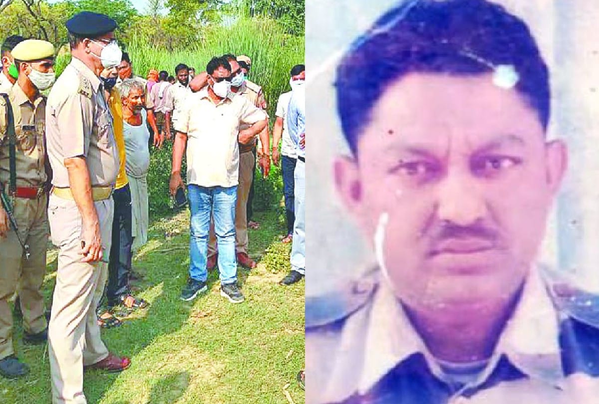 ex army man died due to high tension electric wire fell down in kasganj