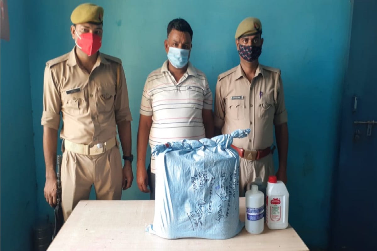 UP News: Police have arrested one accused with fake medicines in Baghpat