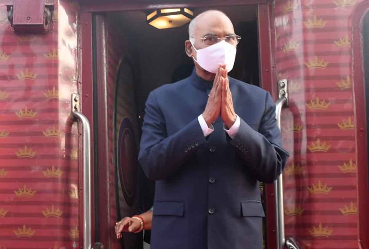 President will go to Lucknow by presidential train today