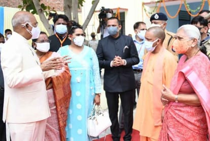 President Ramnath Kovind on two days Lucknow visit.