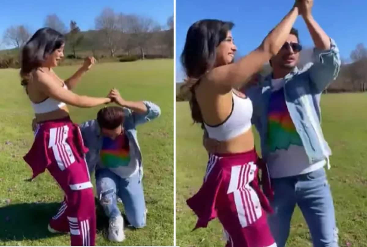 video Shweta Tiwari Arjun Bijlani breaks into impromptu dance on Na Jaane Kyun