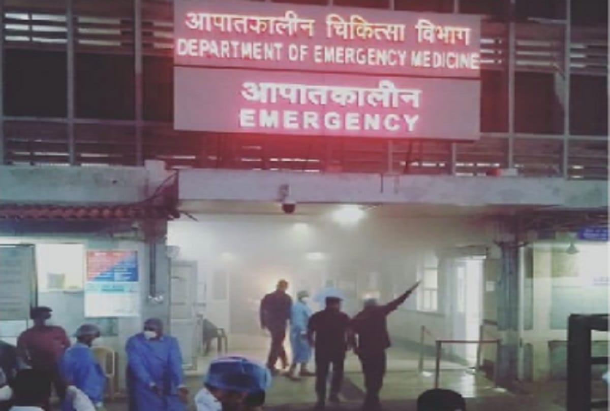 delhi fire service issued notice to aiims said - take again noc of conversion block