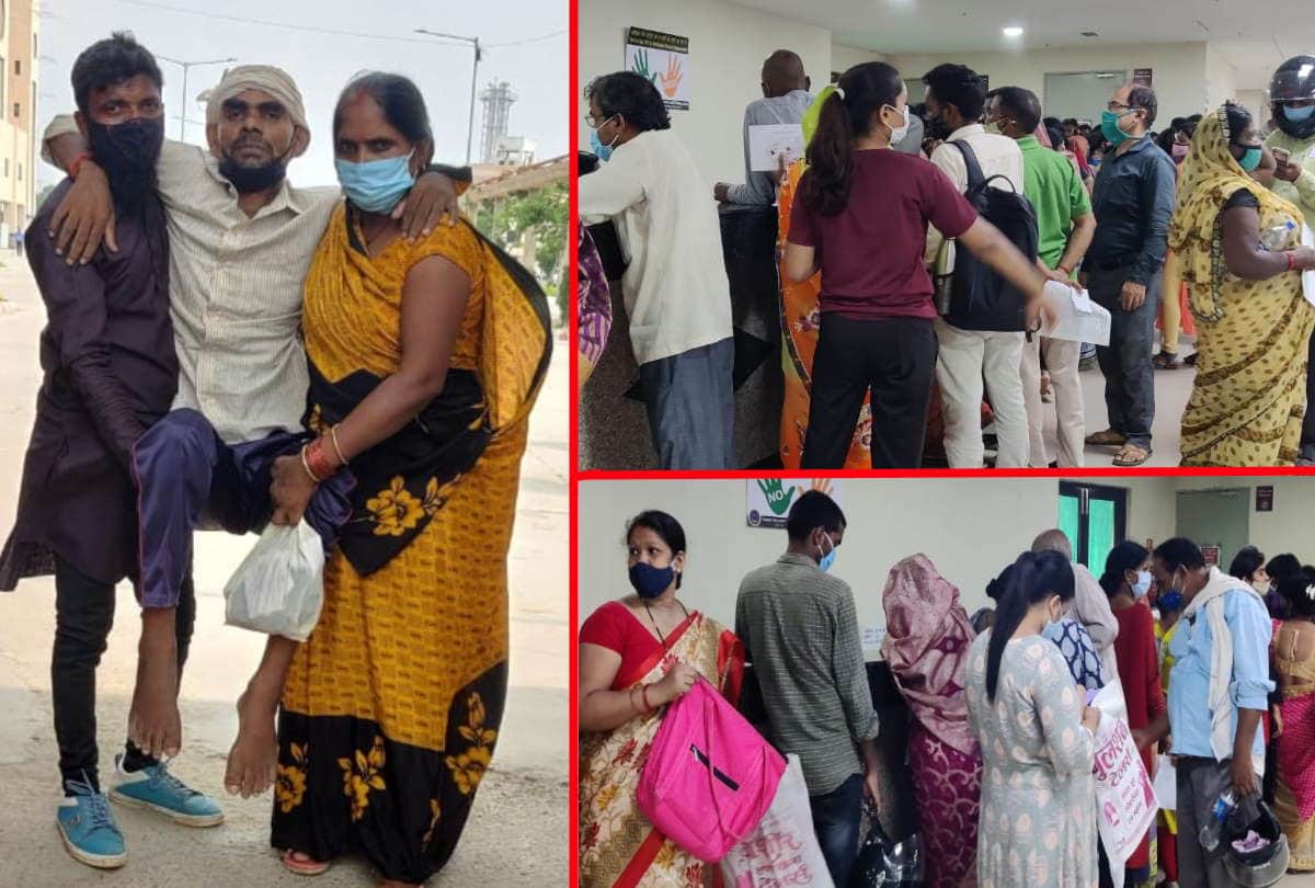 Gorakhpur AIIMS news stampede broke out due to more patients arrived in aiims