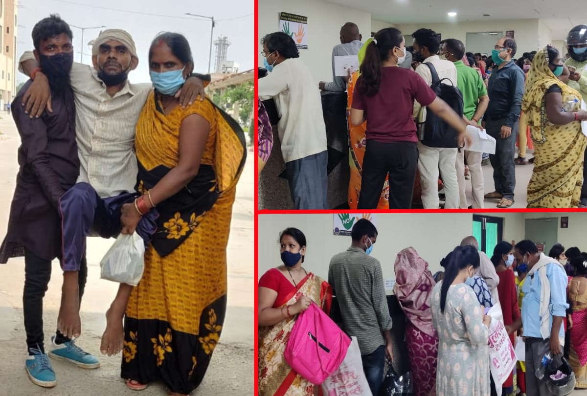 Gorakhpur AIIMS news stampede broke out due to more patients arrived in aiims