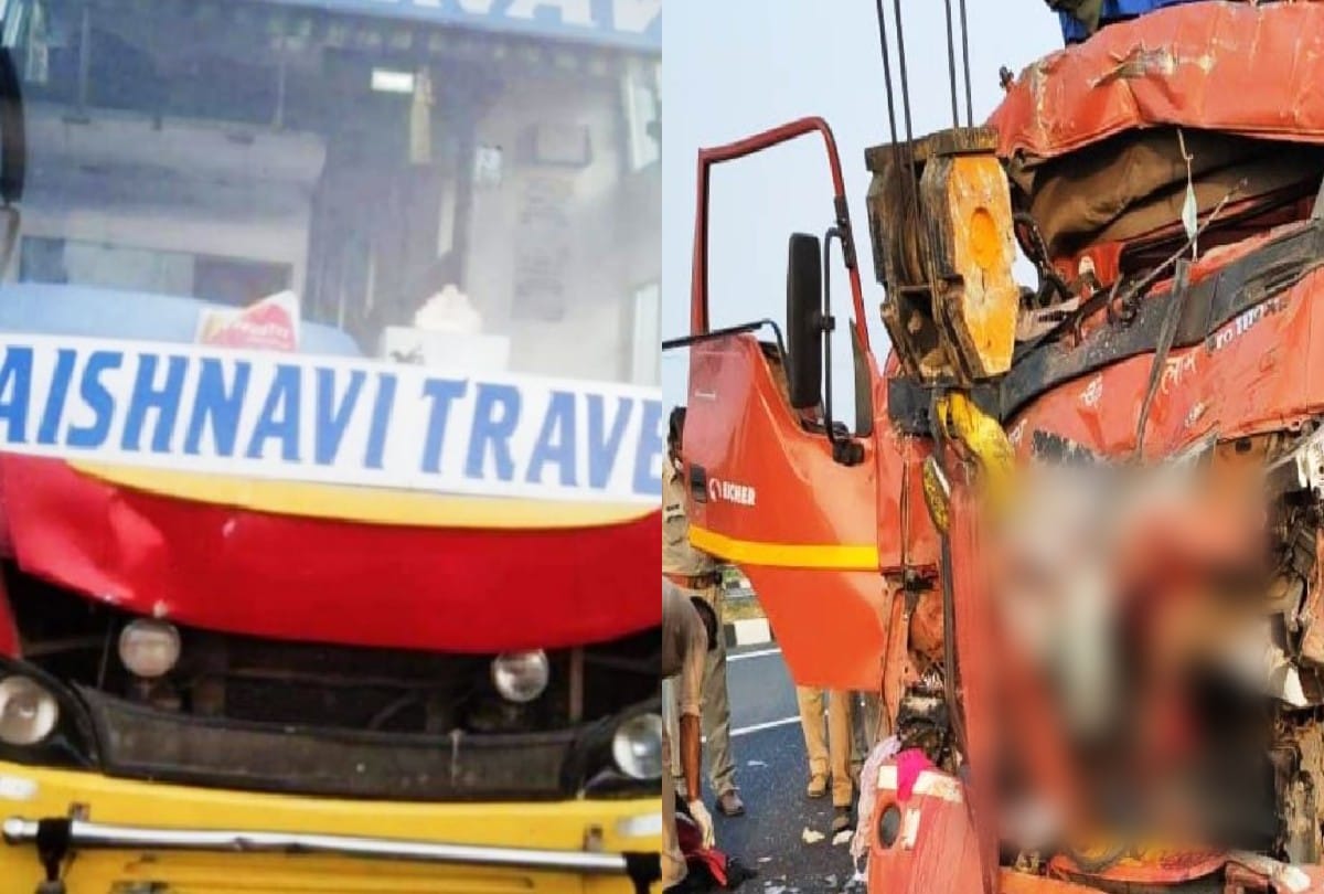agra lucknow expressway bus accident due to driver negligence in Firozabad