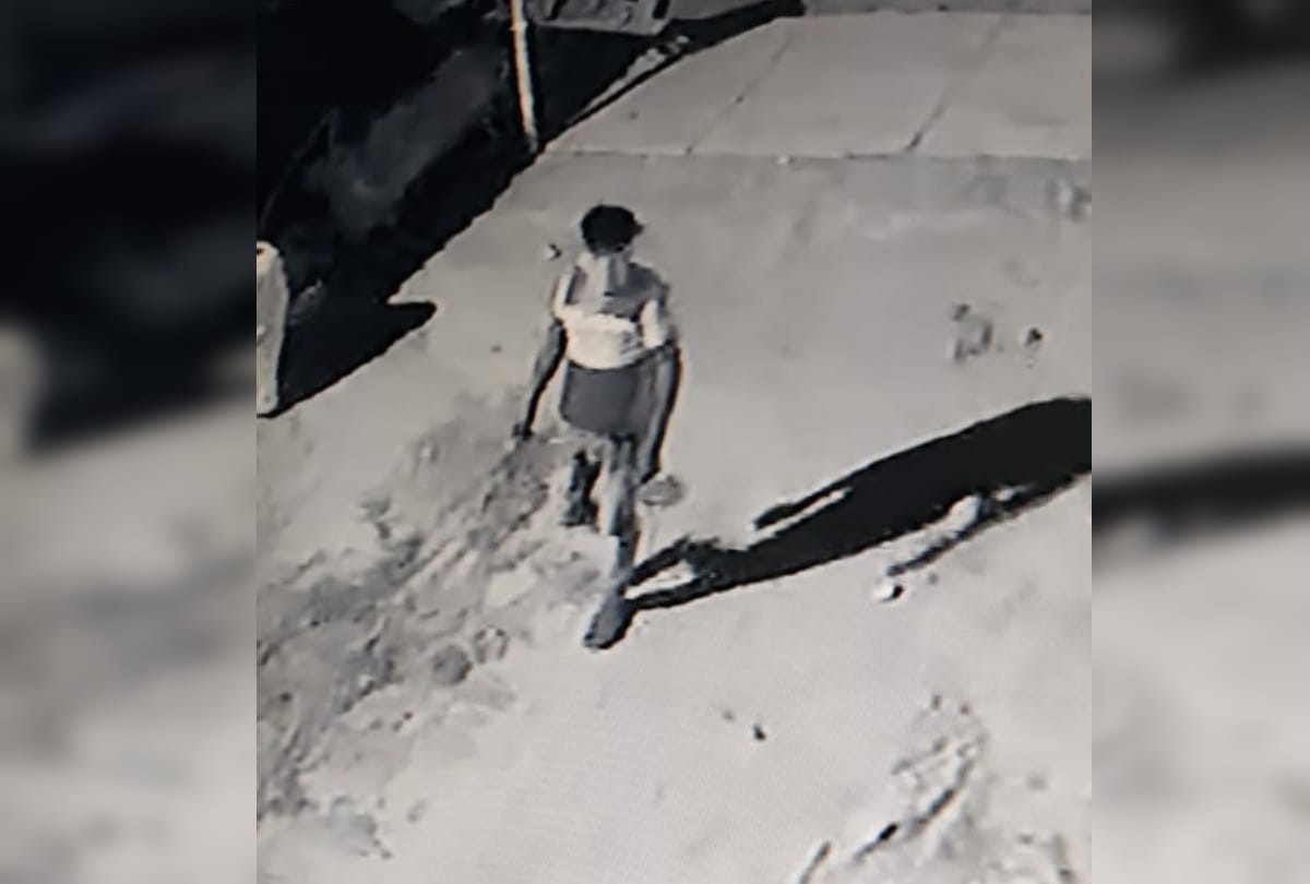 CCTV caught thief in kushinagar