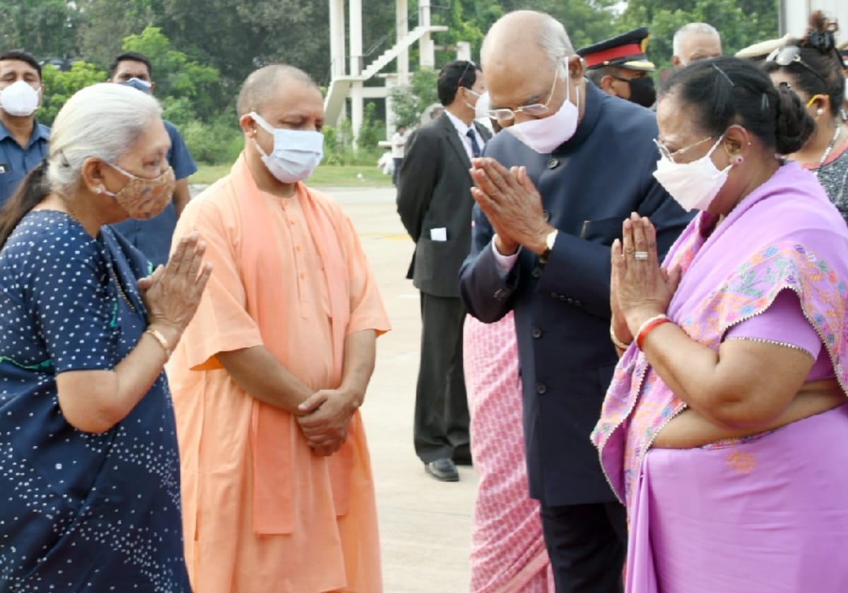 President Kovind said, Lucknow is the land of affection of Baba Saheb, he emphasized on Indianness more than religion