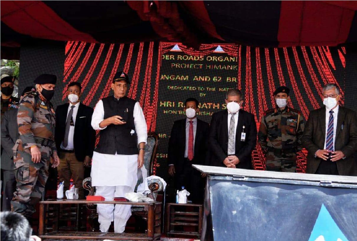 Defense Minister rajnath singh said India does not attack first but ready to give befitting reply if provoked