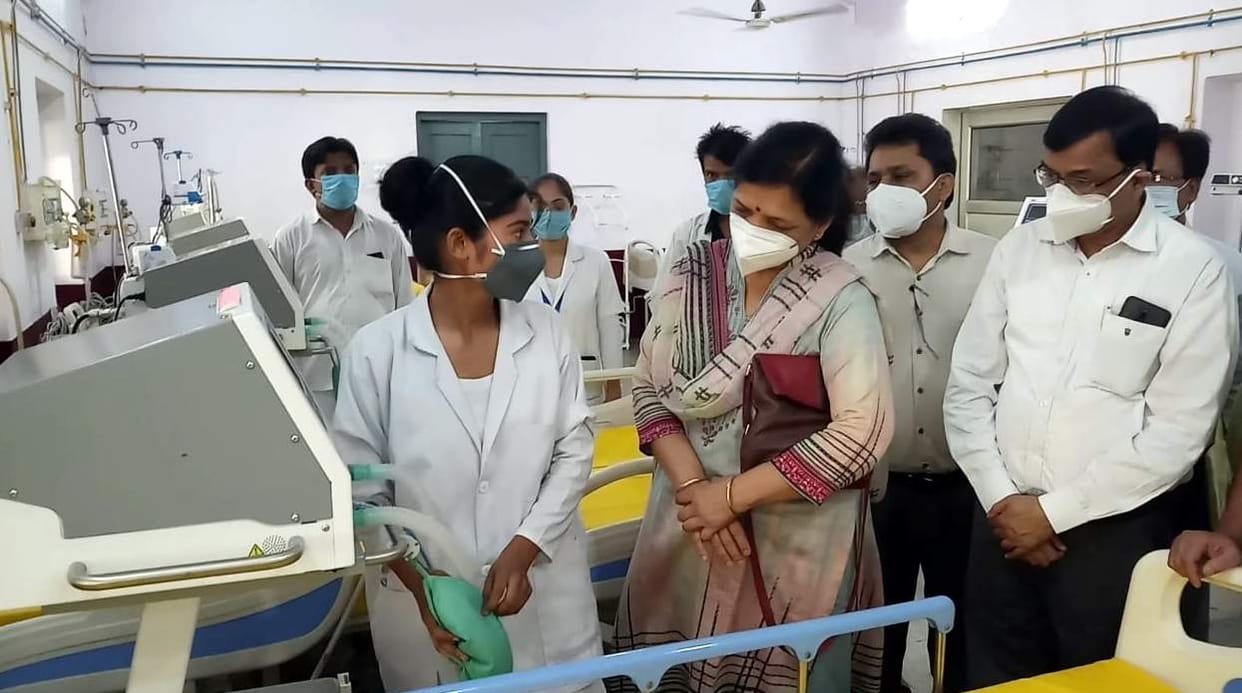 Nodal officer tested the preparedness of the health department regarding the third wave of corona