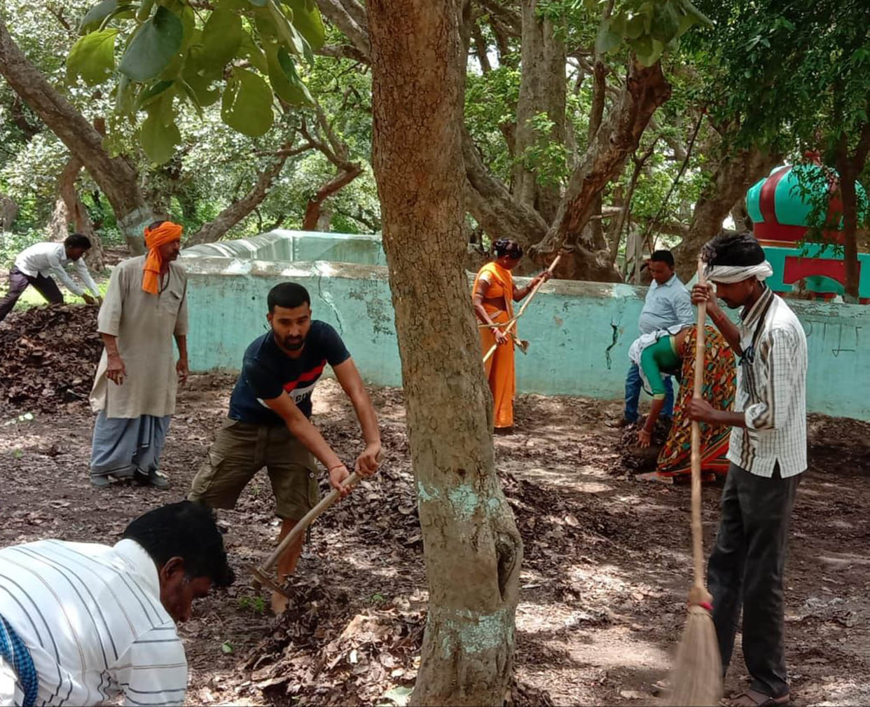 Now cleaning campaign in Adhan village