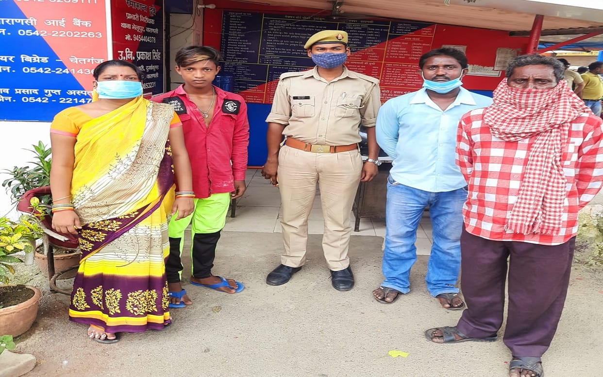 son ran away from home after Father did not give 10 rupees in varanasi police recovered after get information
