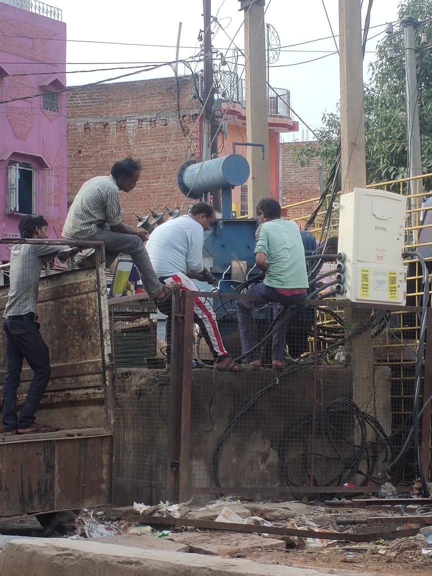 bunch cable burnt, electric crisis