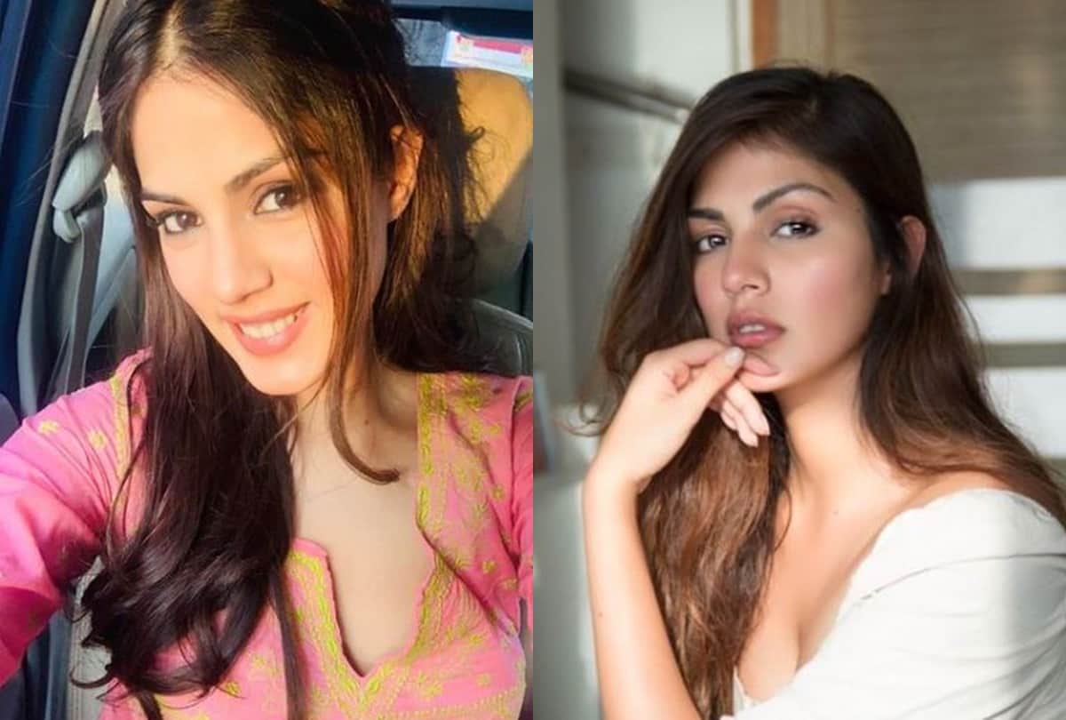 Rhea Chakraborty in new pic says what's on her mind with a slogan cap