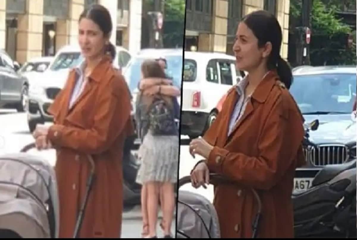pics Anushka Sharma with daughter Vamika in London go viral