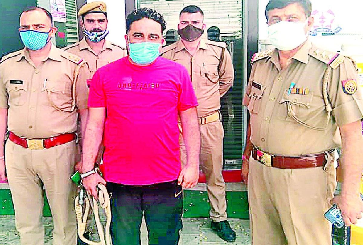 Agra Jaipuria Gang Member Anil Karira Arrests By Kamala Nagar Police