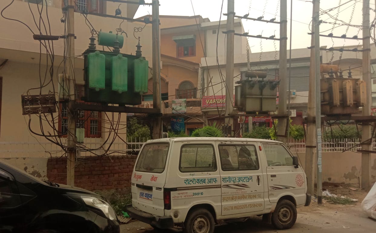 Unannounced power cut in summer made us cry