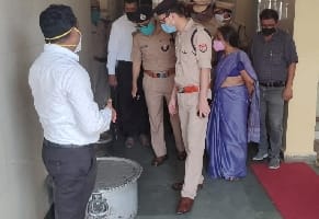 District Judge inspected the jail