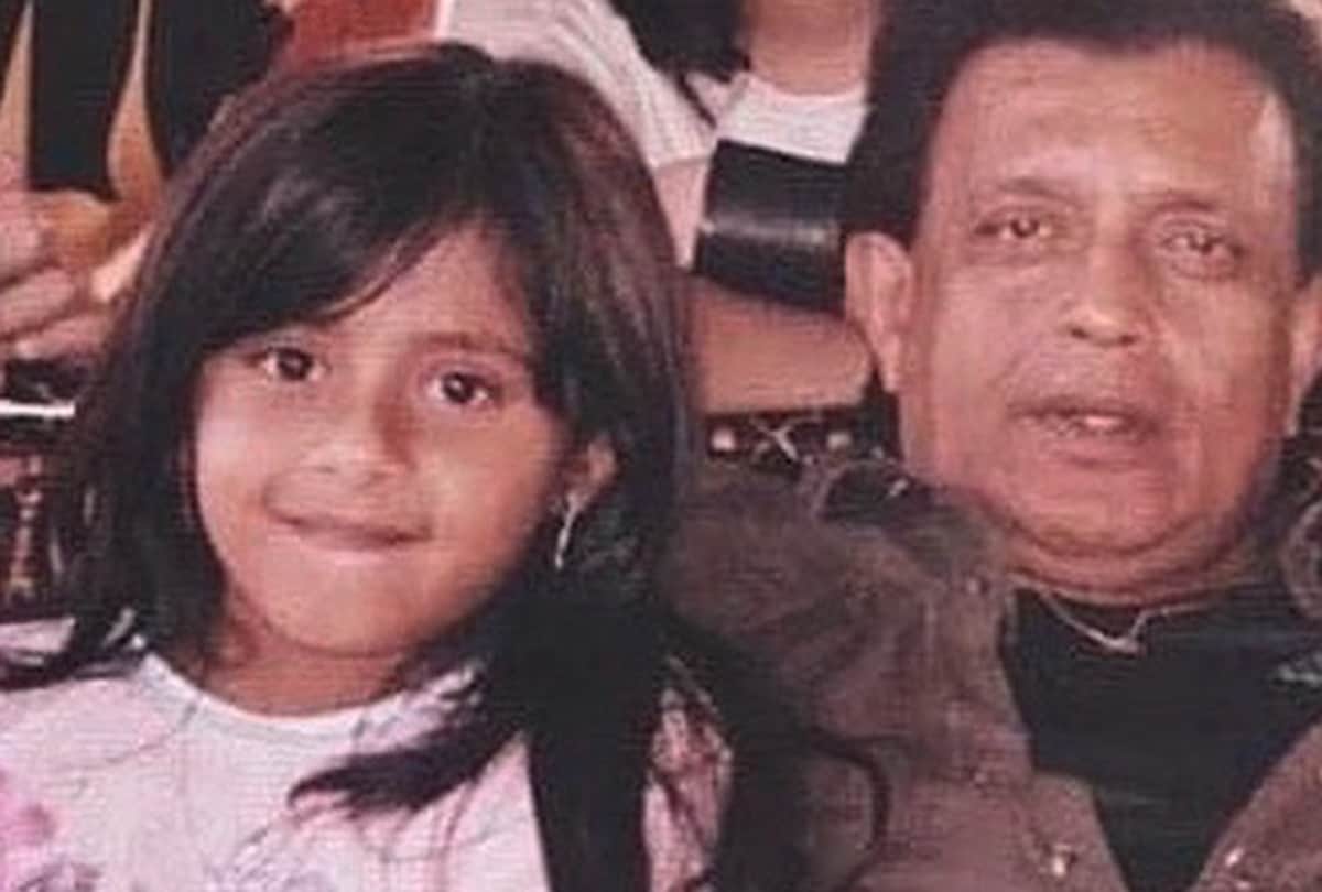 Meet Mithun Chakraborty stylish daughter Dishani once Actor adopt a girl child from a garbage bin