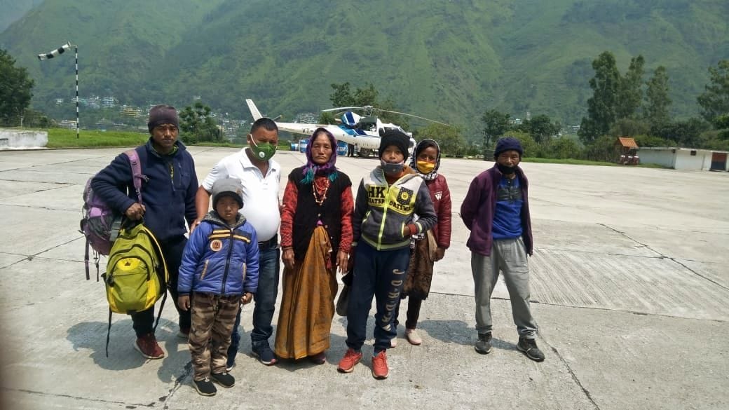 After the death of the woman in Tidang, the administration sent the medical team by
